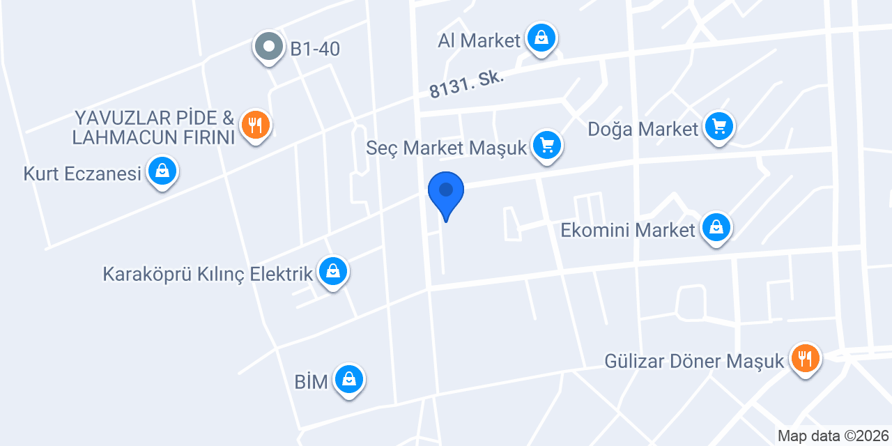 Ortak kebap döner konumu