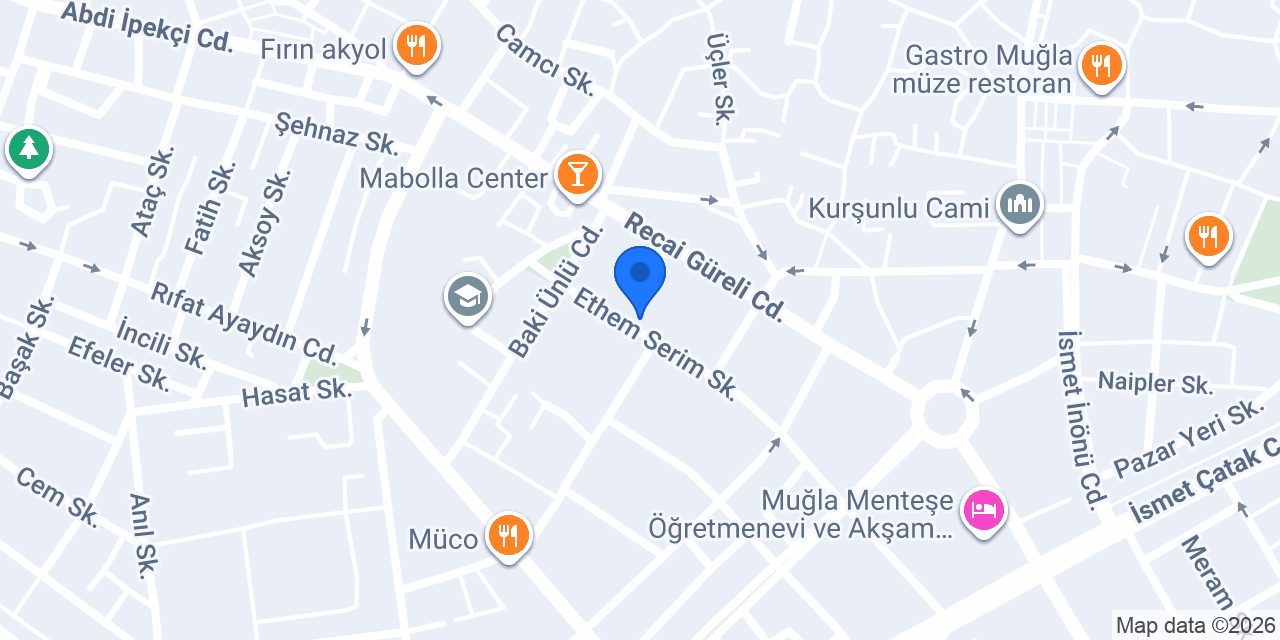 Muğla Viva Çiçek & Çikolata konumu