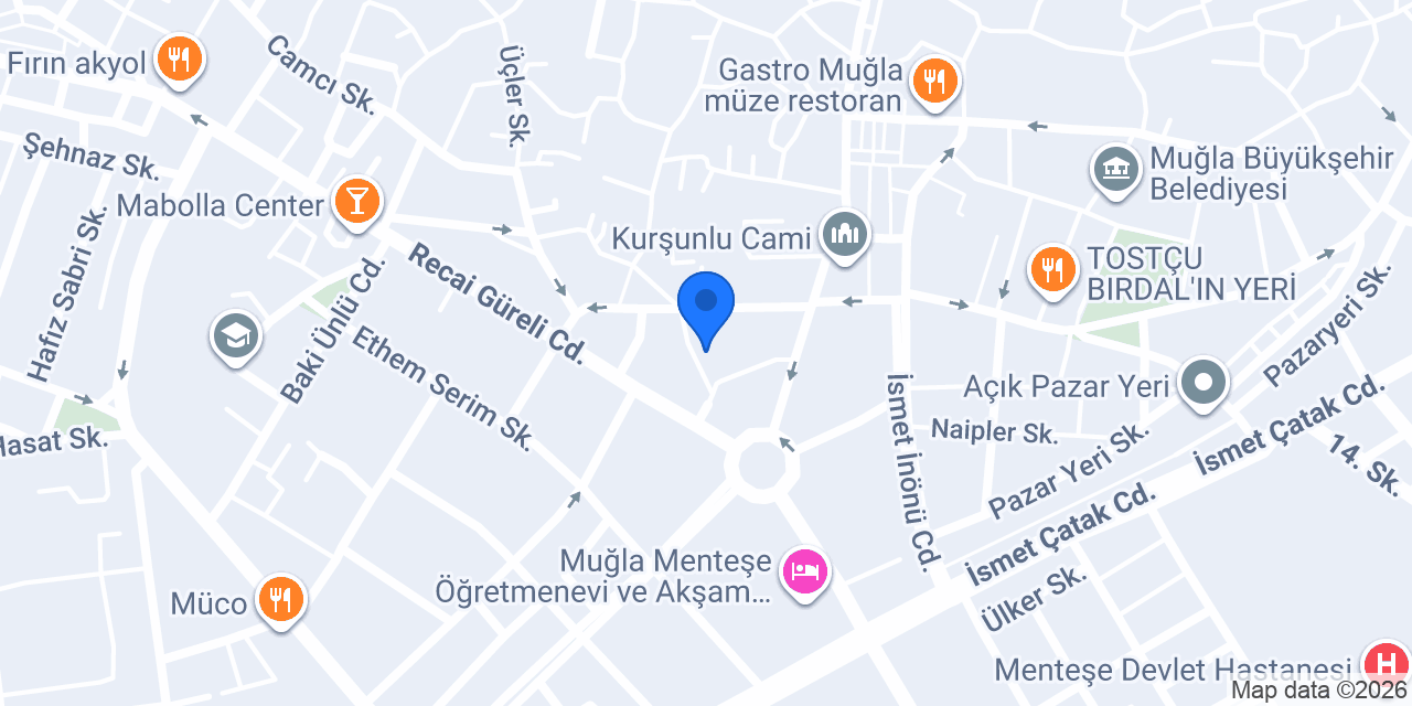 Denizce Kişisel Bakım Merkezi konumu