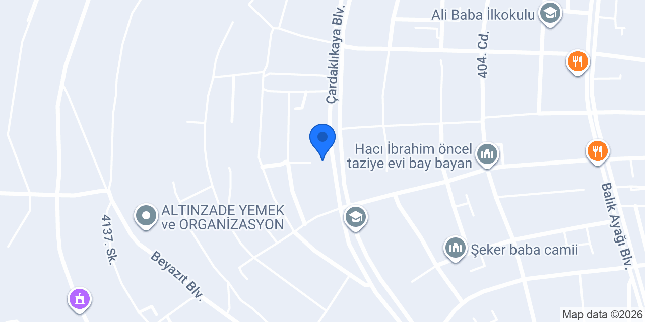 Şirin sokak lezzetleri konumu