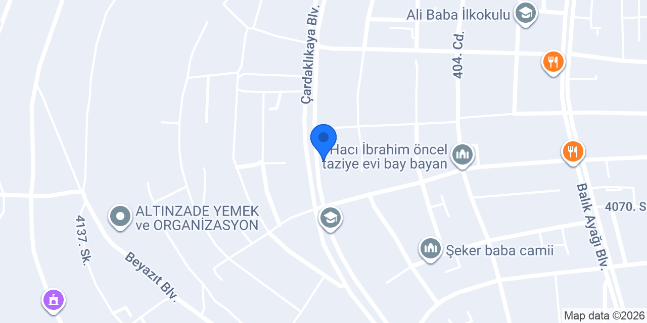 Korkmaz Elektrik Aydınlatma konumu