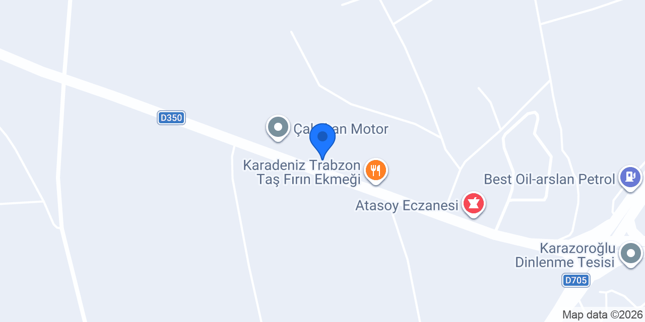 BOZKIR AHŞAP konumu