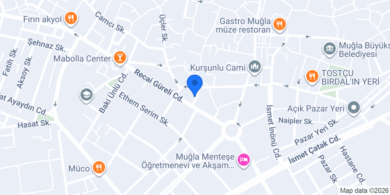Atakca Hukuk Bürosu konumu