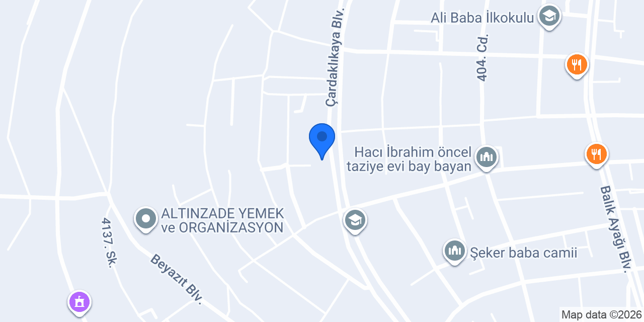 Salon Serhat Akar konumu