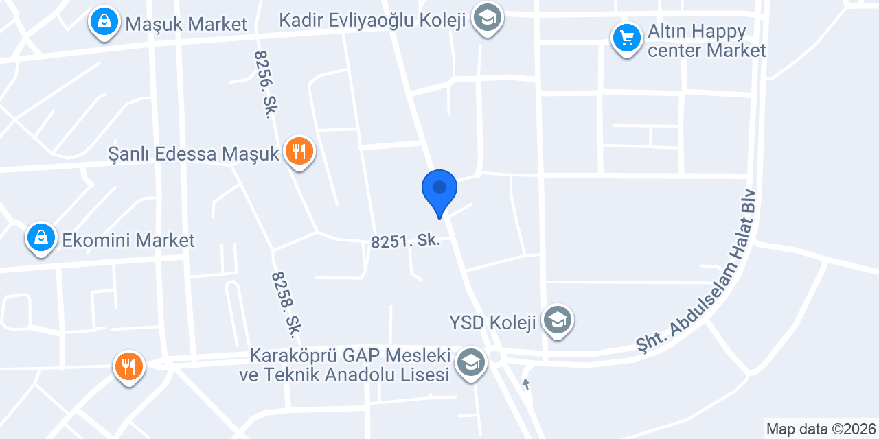 Gülbin Eczanesi konumu