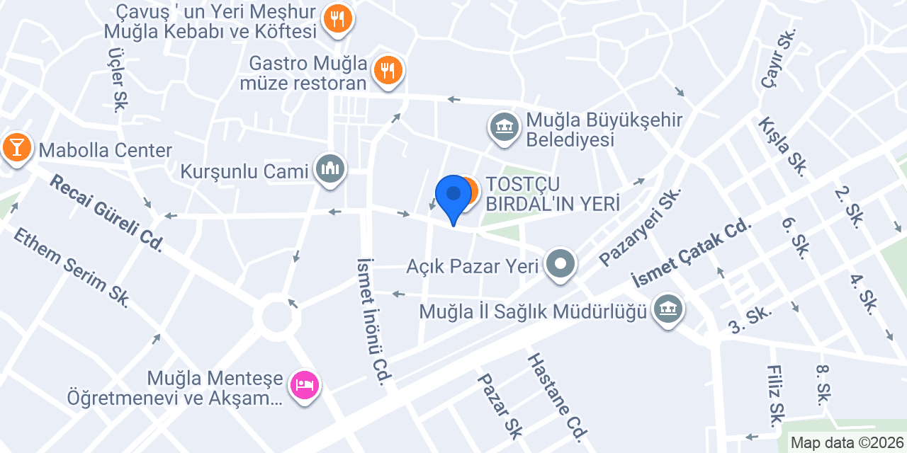 Saklıbahçe 48 Restoran konumu