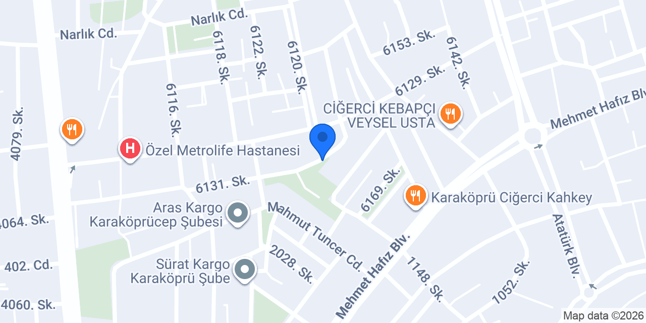 Nar Çiçeği Anaokulu konumu