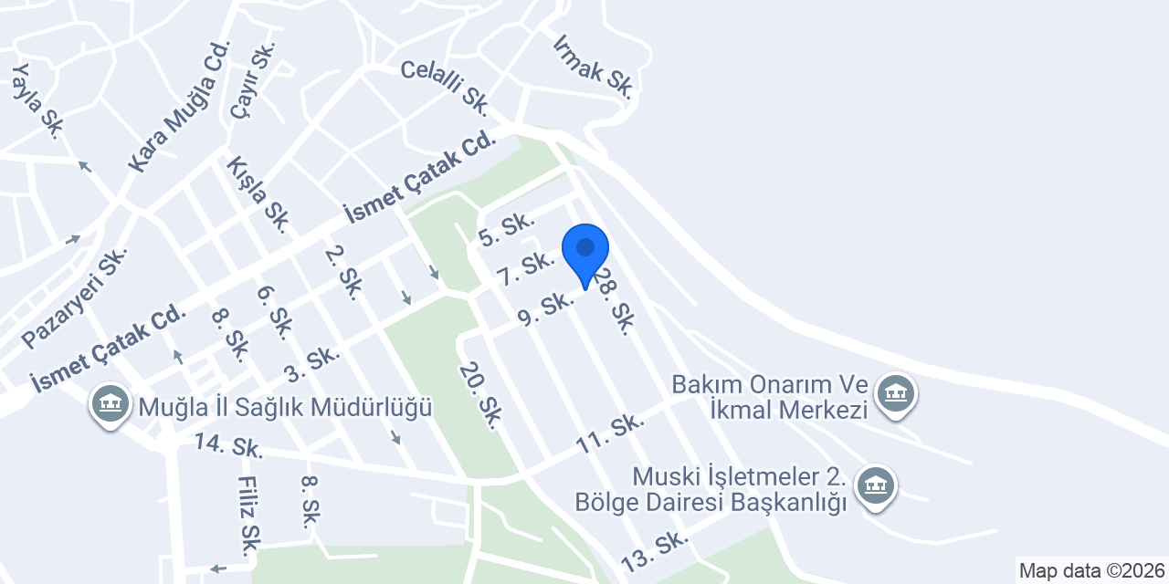 Çelik Pansiyon konumu