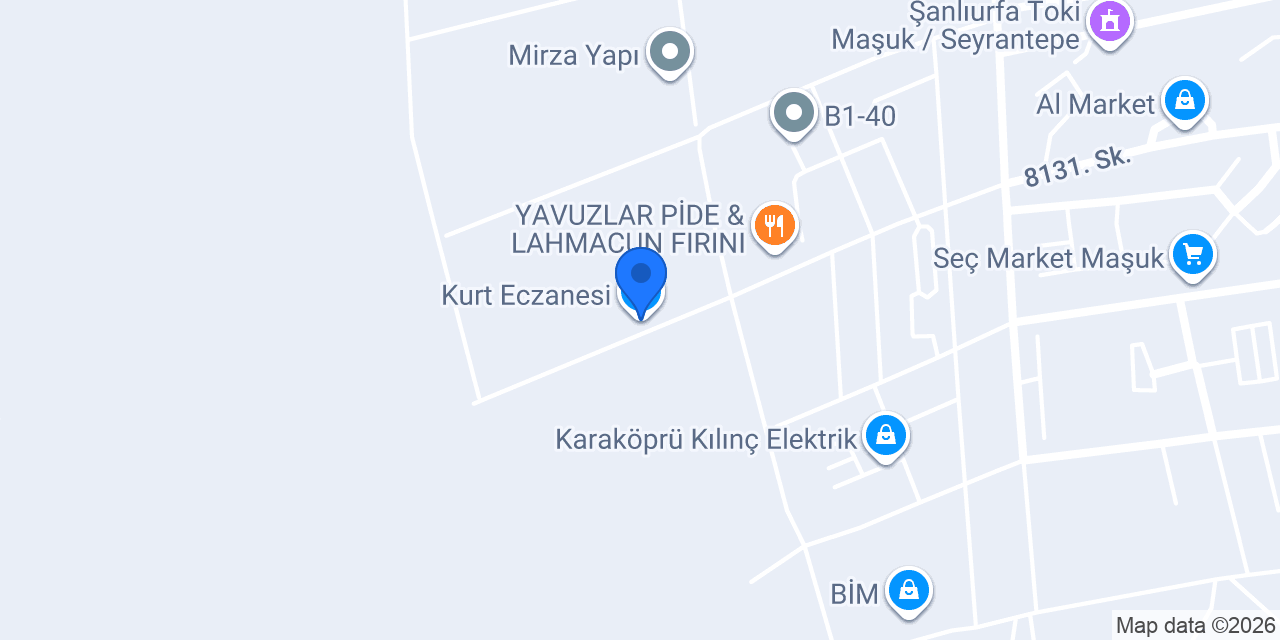 Kurt Eczanesi konumu