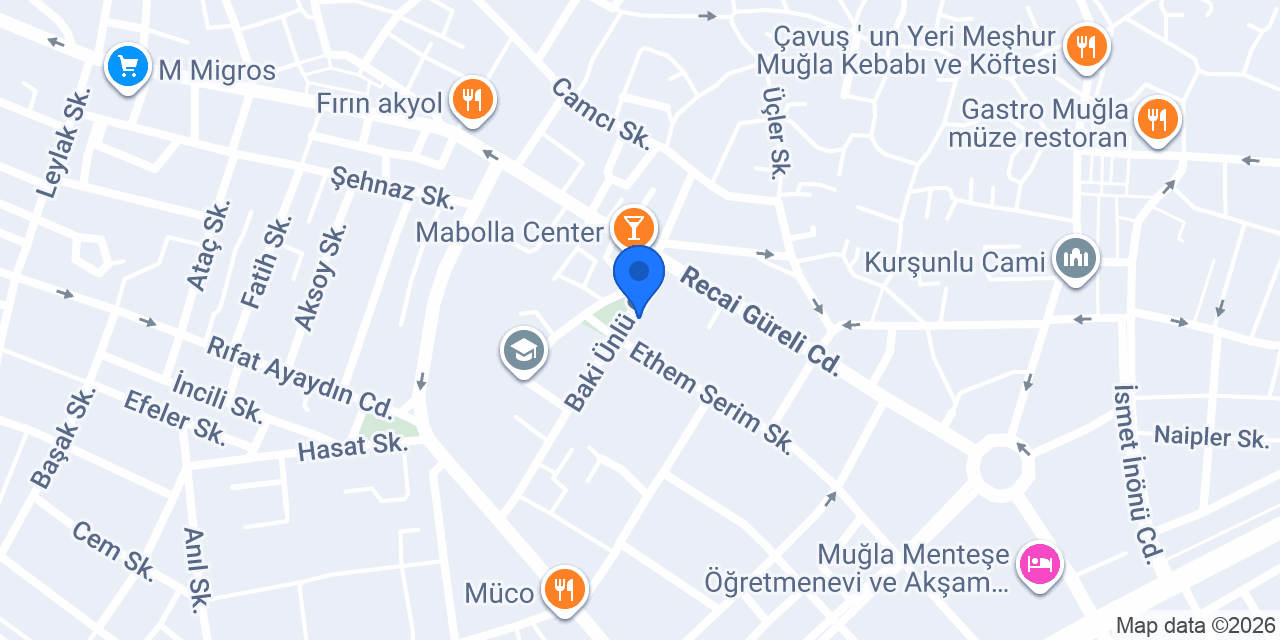 Arı kitabevi konumu
