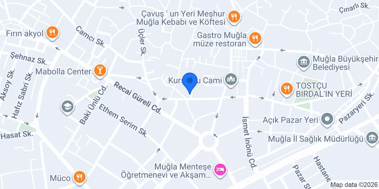 Küp 1 döner salonu muğla konumu