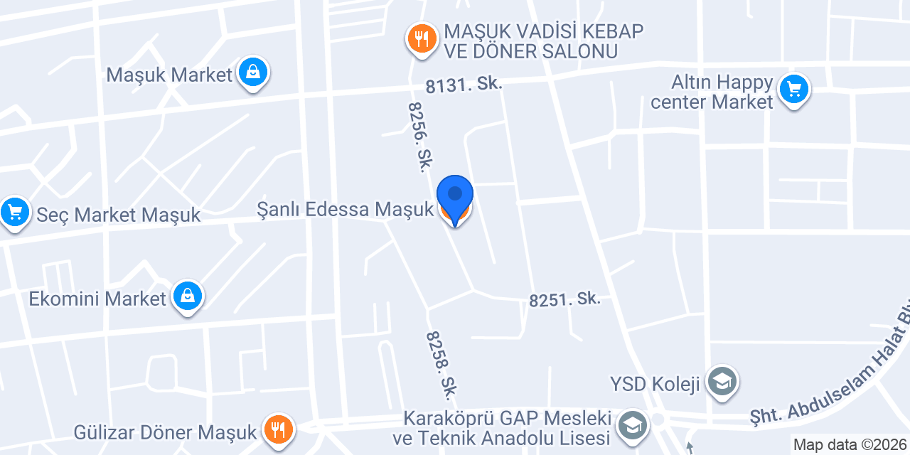 Şanlı Edessa Maşuk konumu
