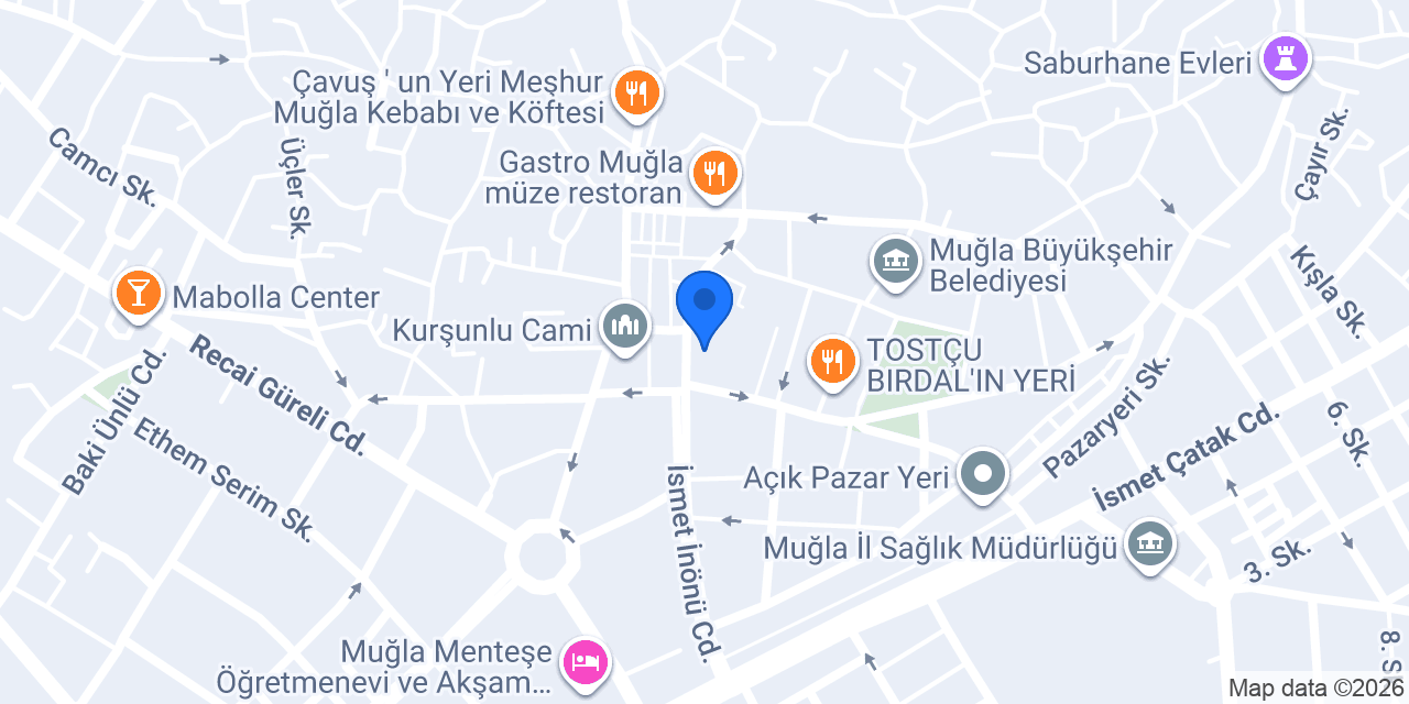 Muğla Emlak konumu