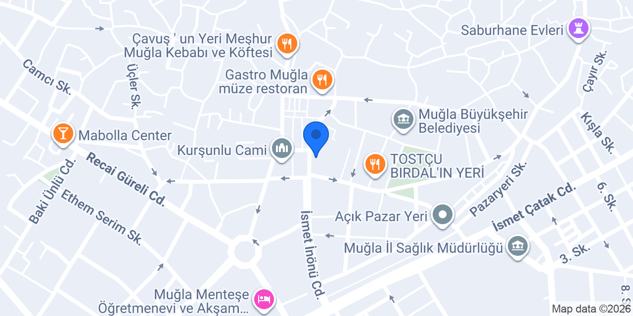 Soylu AVM Muğla konumu