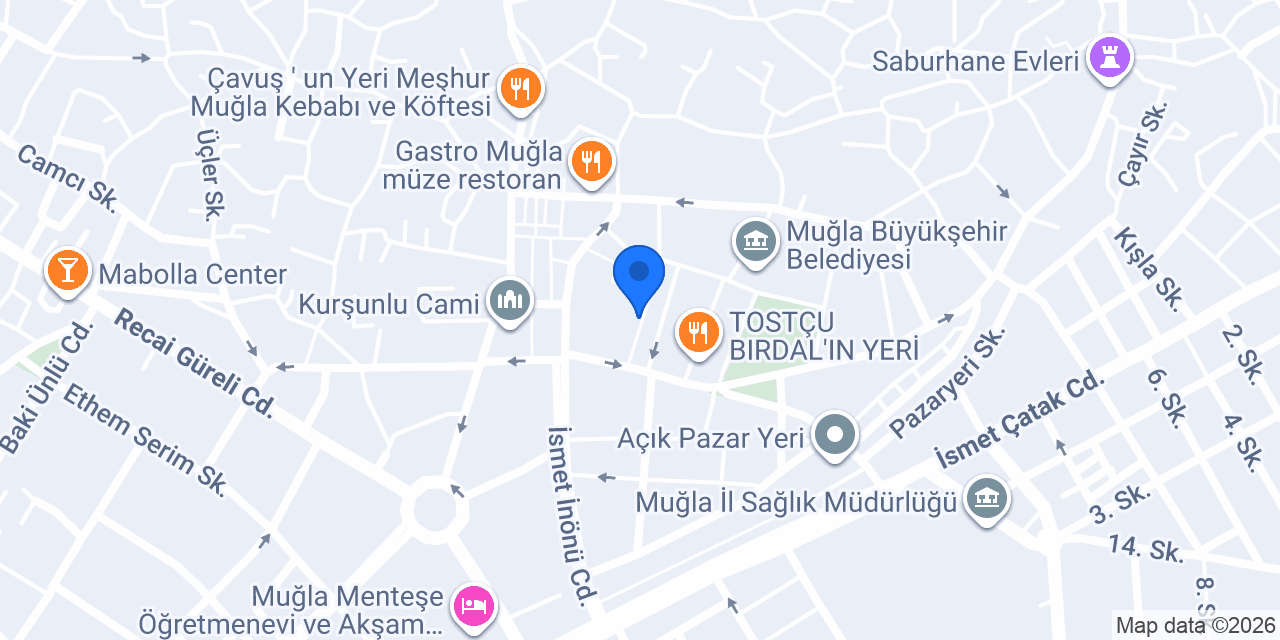 Louren Muğla konumu