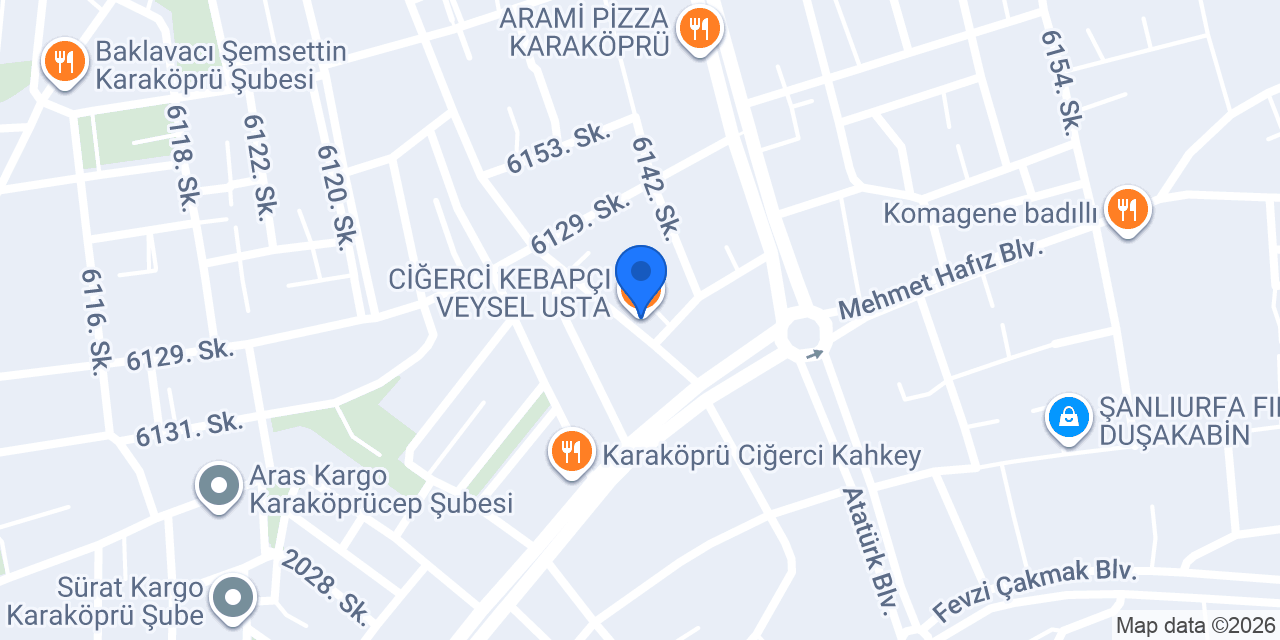 CİĞERCİ KEBAPÇI VEYSEL USTA konumu