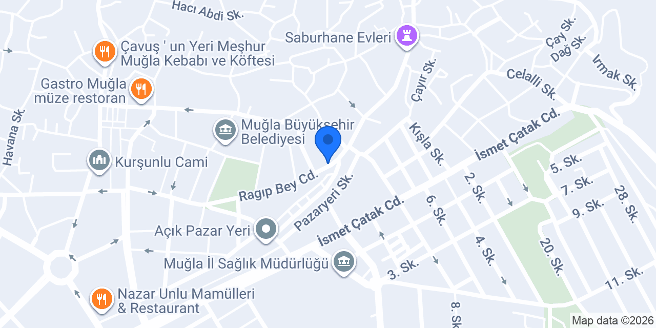 Yılmaz Çeyiz konumu