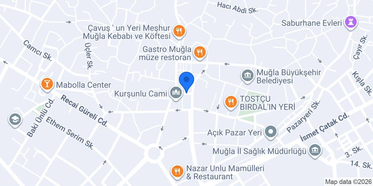 Yanar Döner Lokantası konumu