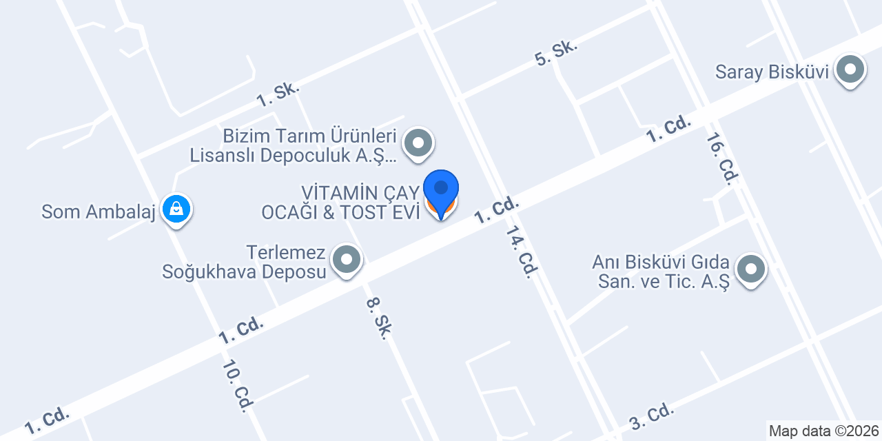 VİTAMİN ÇAY OCAĞI & TOST EVİ konumu