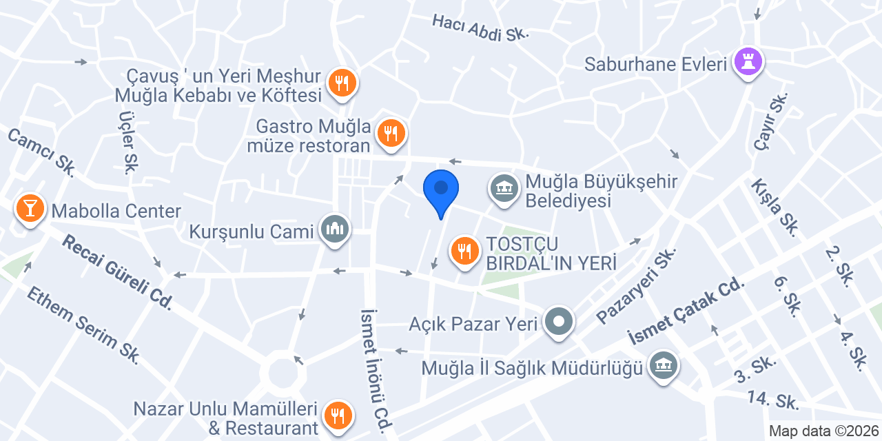 Muğla Reklam - Ercan Bekar konumu