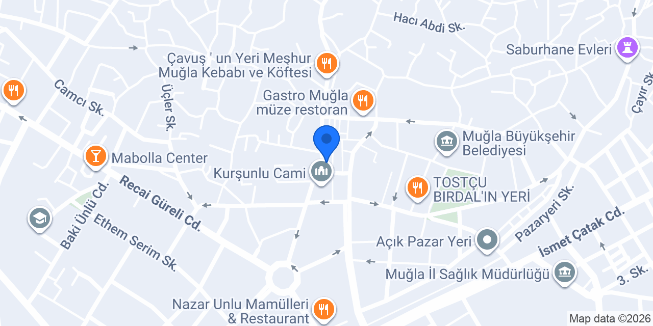TATLANE MUĞLA BAYİSİ konumu