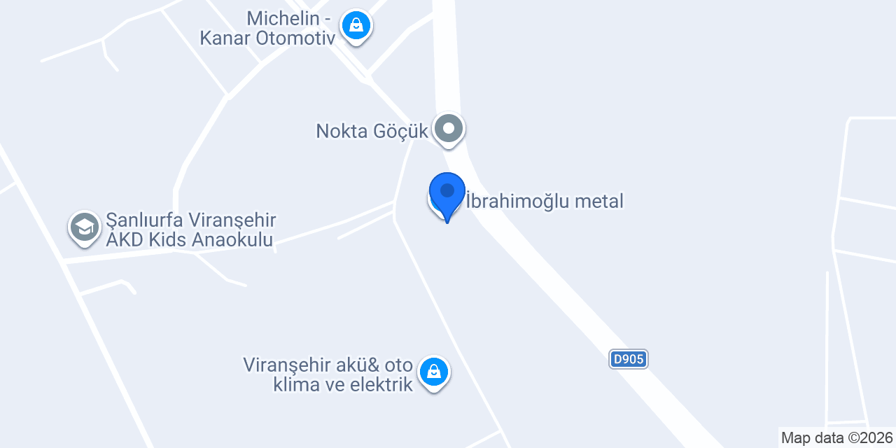 İbrahimoğlu metal konumu