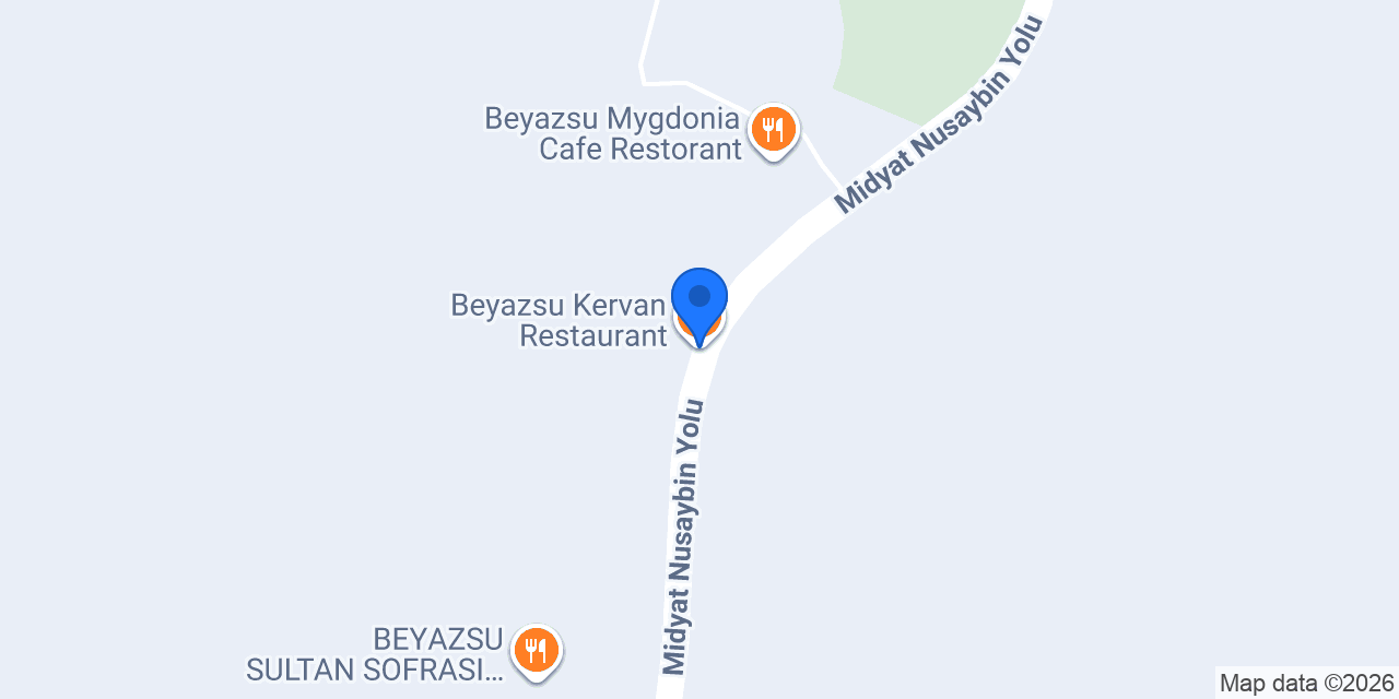 Beyazsu Kervan Restaurant konumu