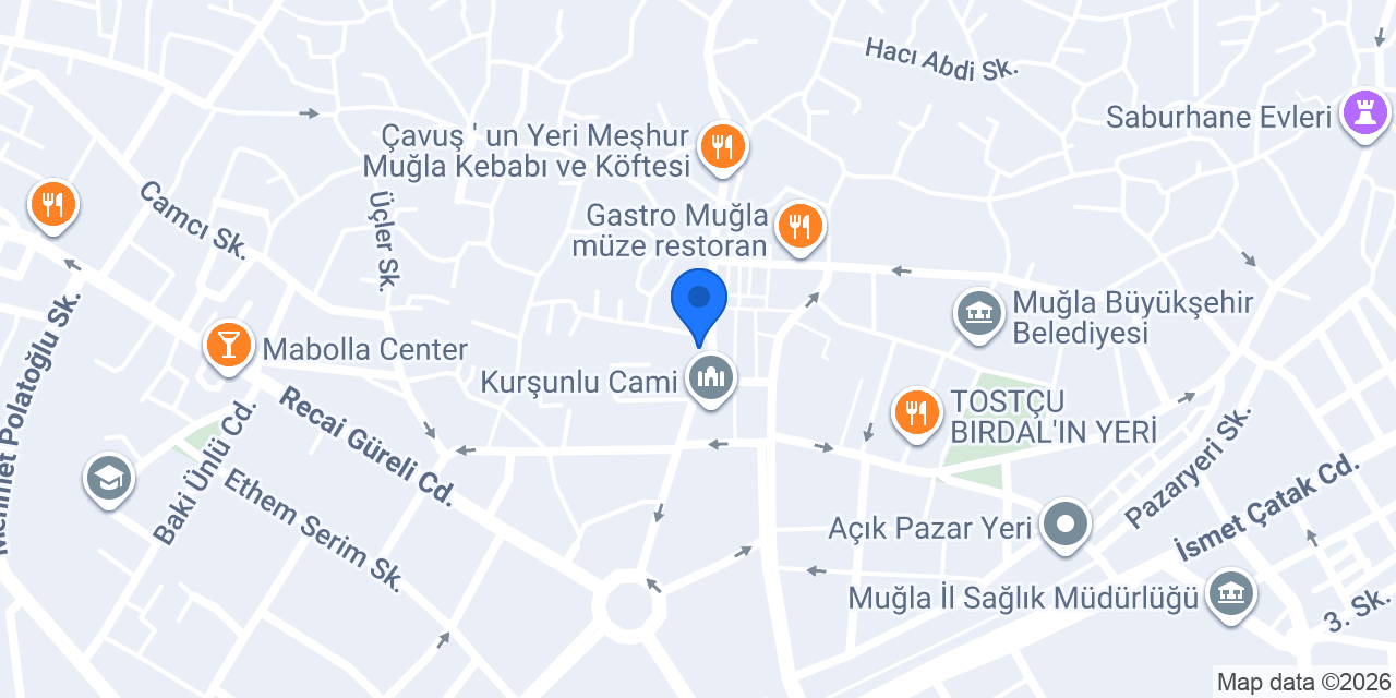 Meşhur Çınar Köfte konumu