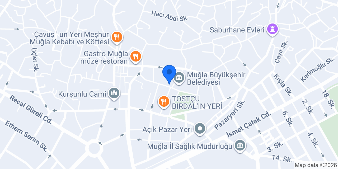 Muğla İnşaat Kentsel Dönüşüm konumu