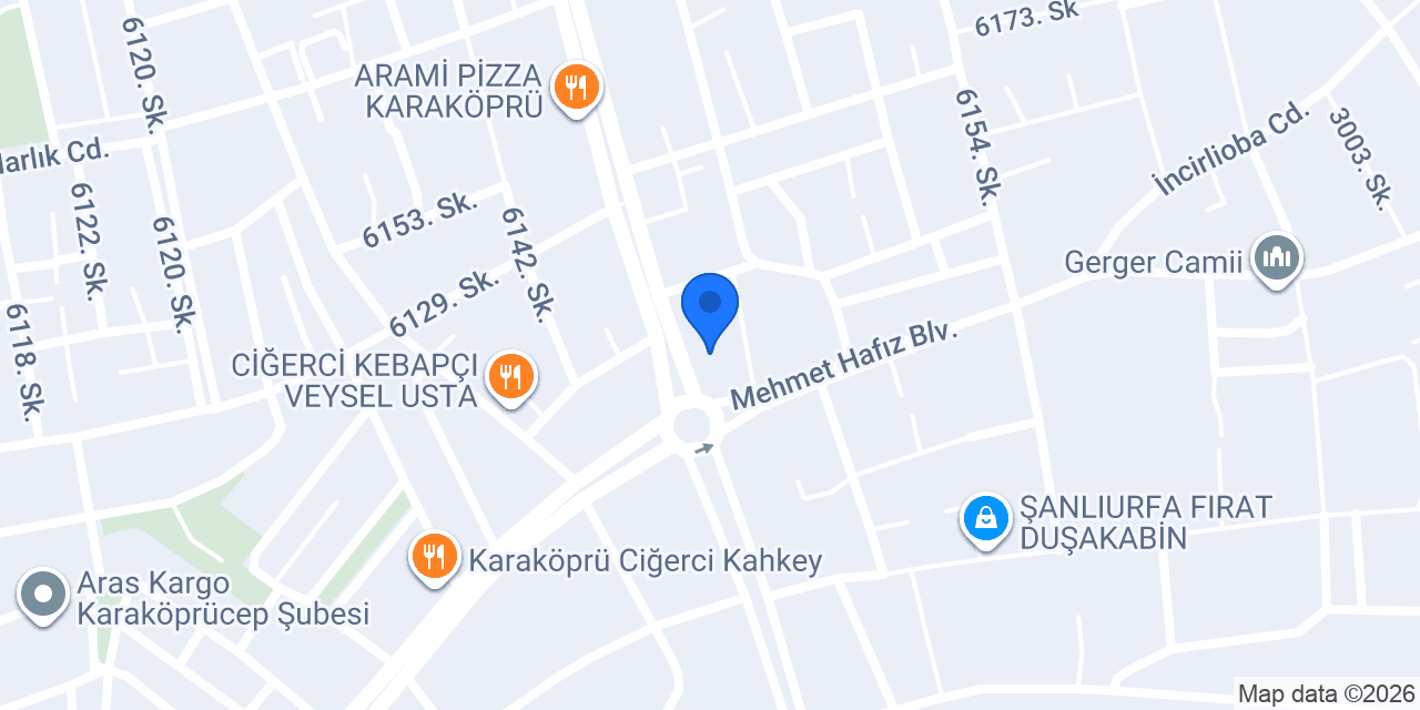 Fizyoterapist Mahmut Karaçalı konumu
