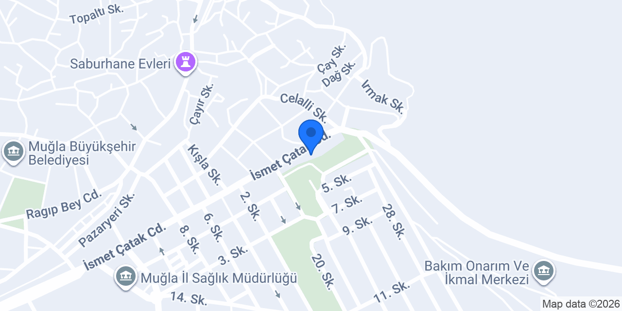 Muğla Sıhhi Tesisat konumu