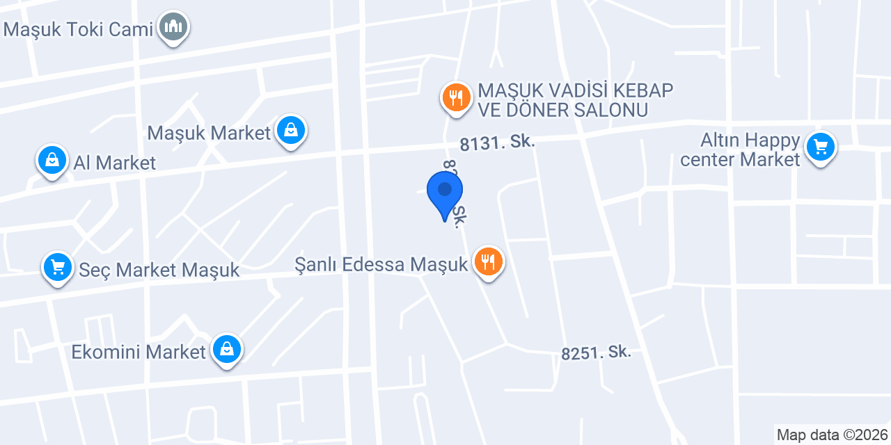 Maşuk kasap konumu