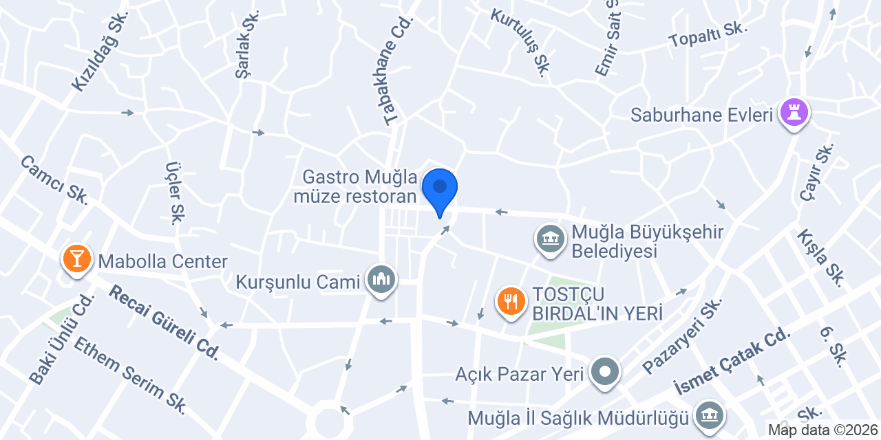 Yarım Han Sanat Cafe konumu