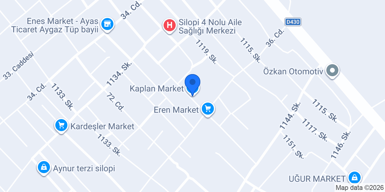 Kaplan Market konumu