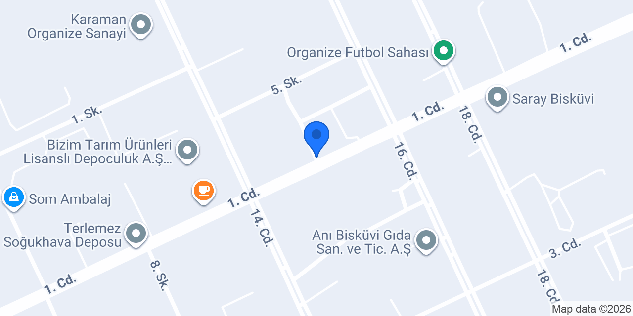 KARAMAN DEMİR ÇELİK konumu