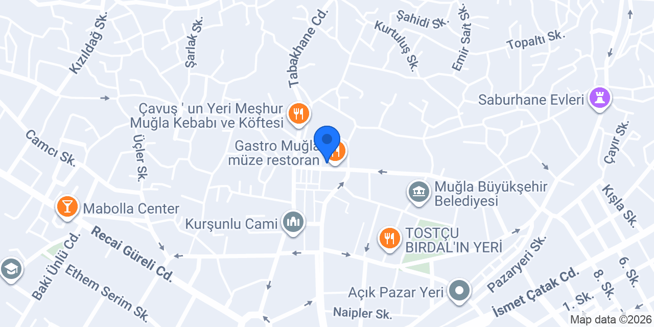 İstek Butik Muğla konumu