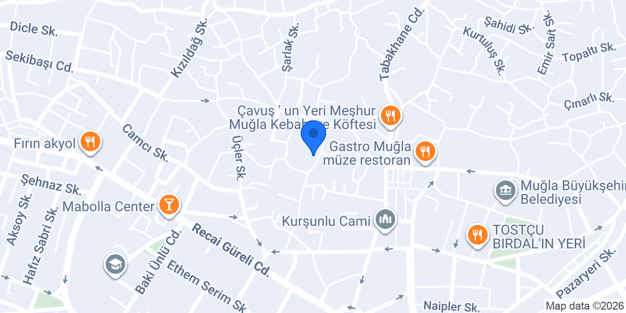 MERKEZ APART PANSİYON konumu