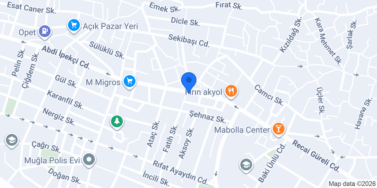 Kontrbus Coffee Co. Muğla konumu
