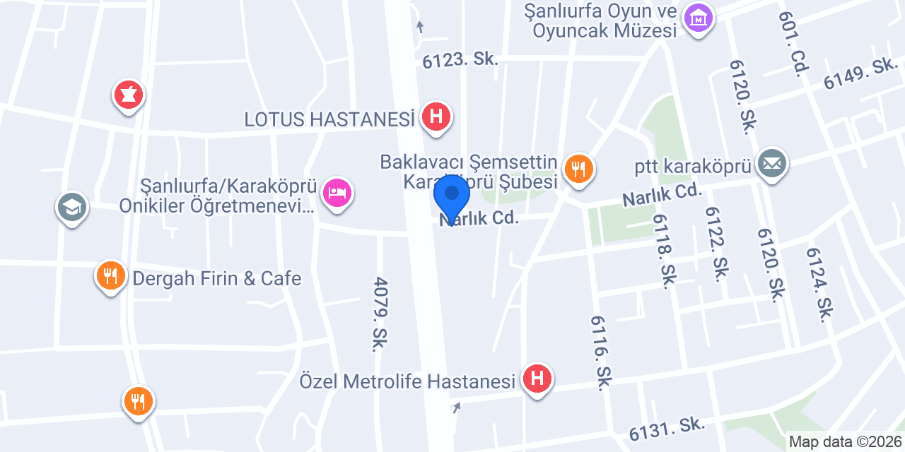 Bebişim Center konumu