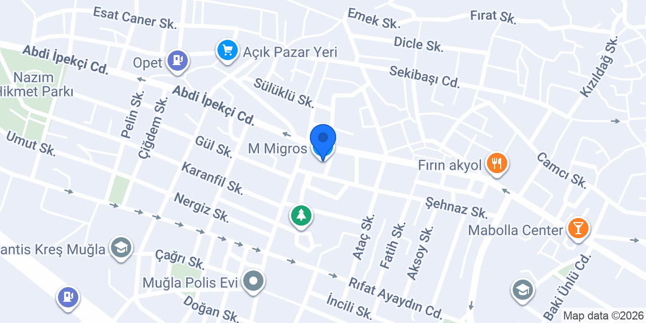M Migros konumu