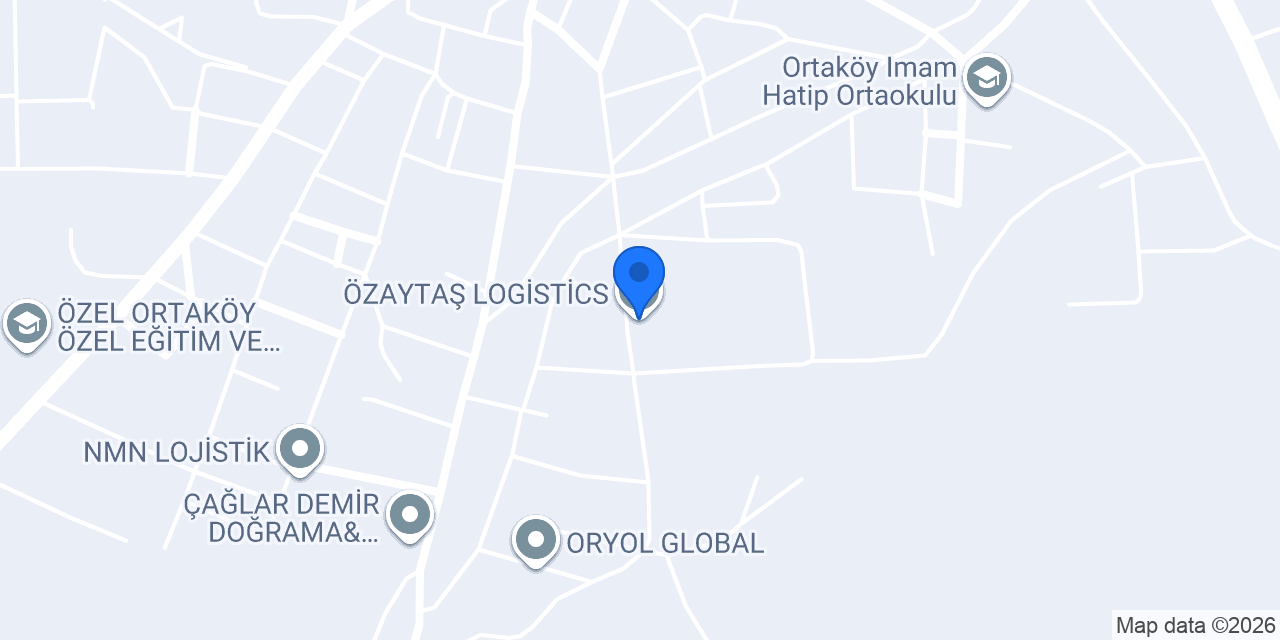 ÖZAYTAŞ LOGİSTİCS konumu