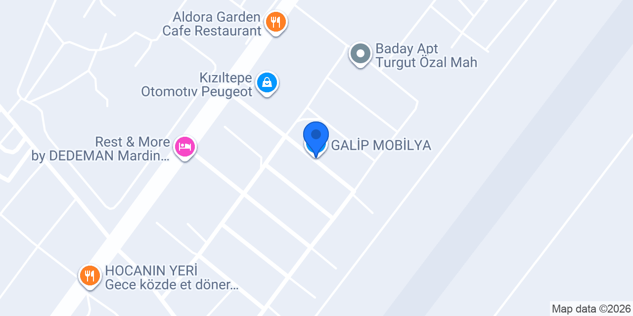 GALİP MOBİLYA konumu