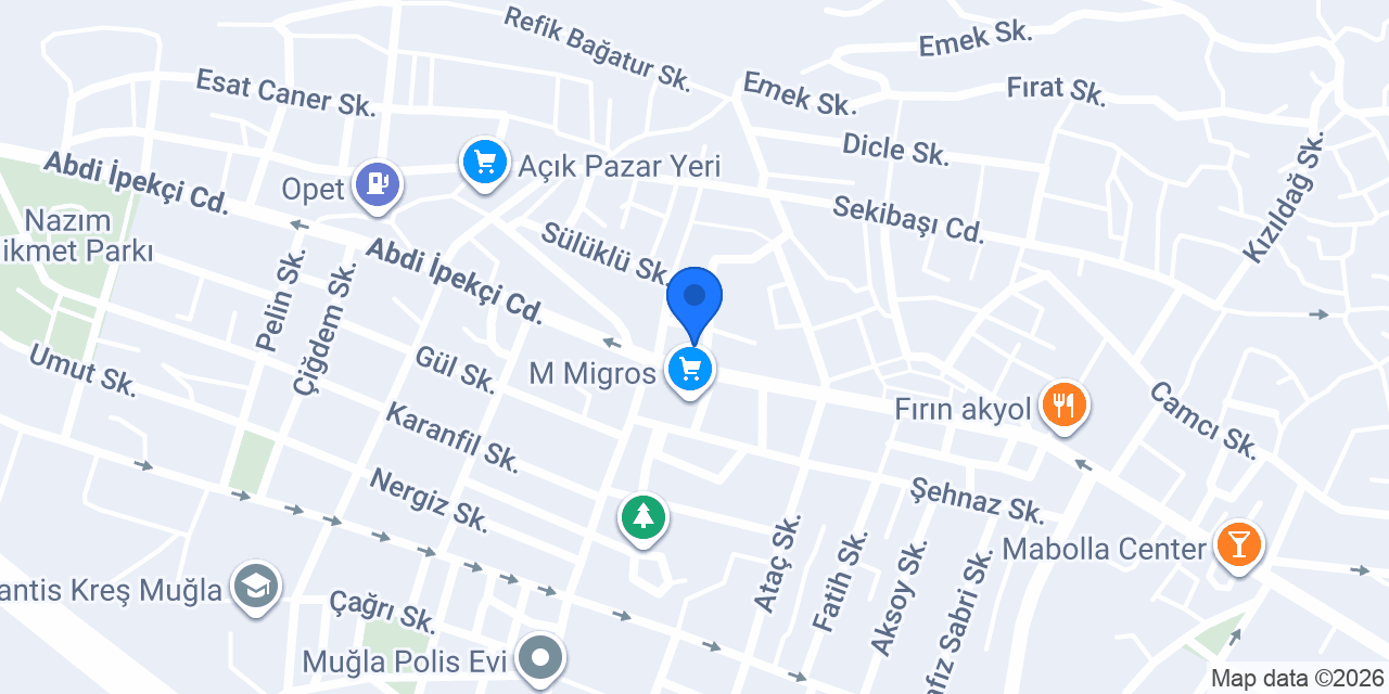 Sevilen Pide konumu