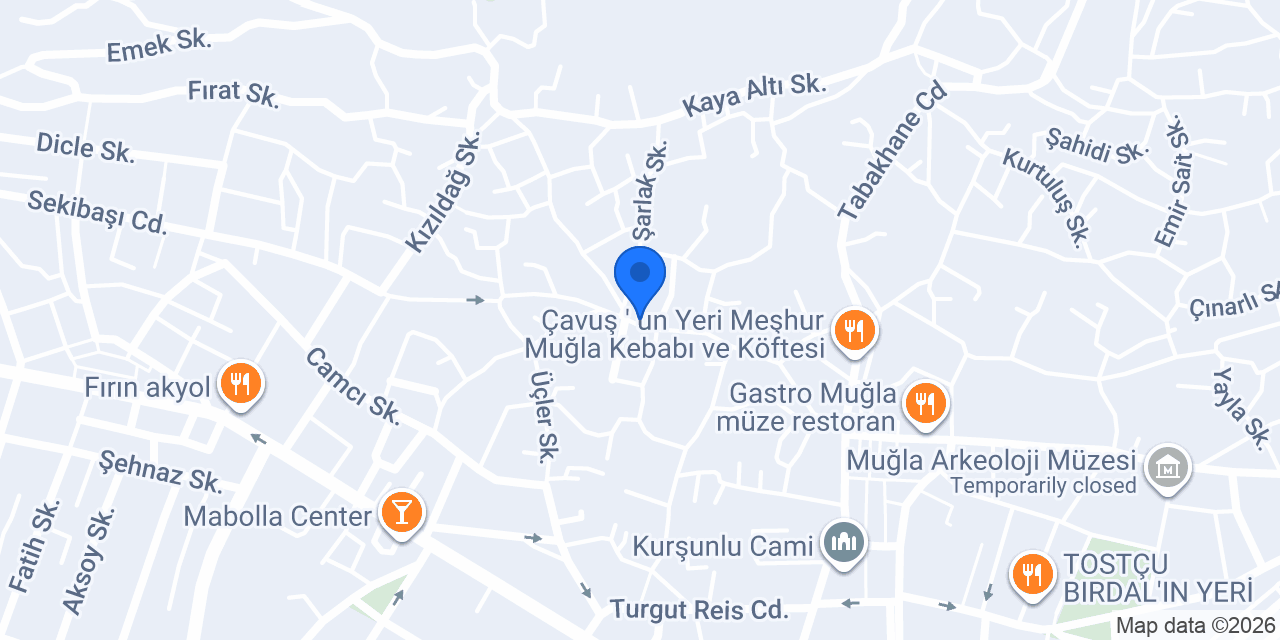 Sekibaşı Hamamı konumu