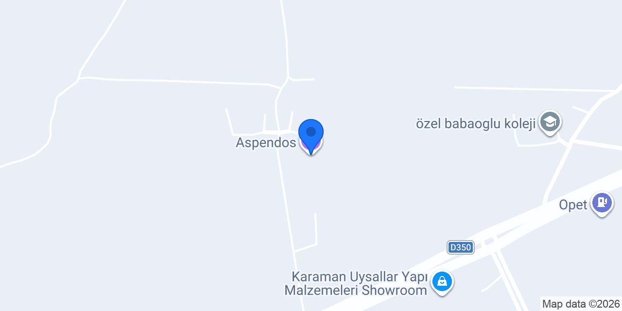 Aspendos konumu