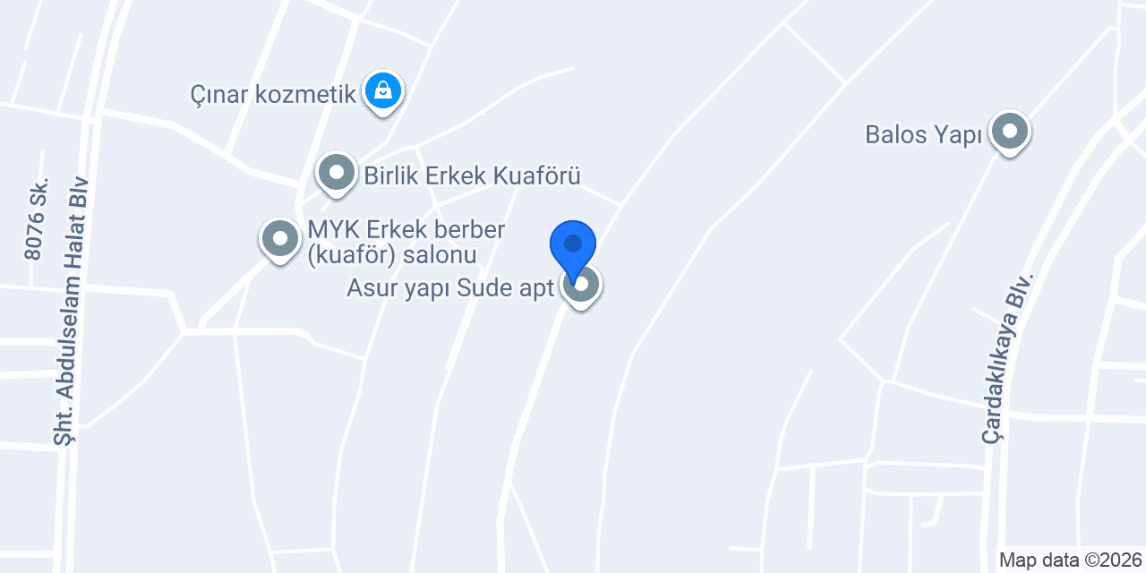 HAYAT PROJE VE MİMARLIK konumu
