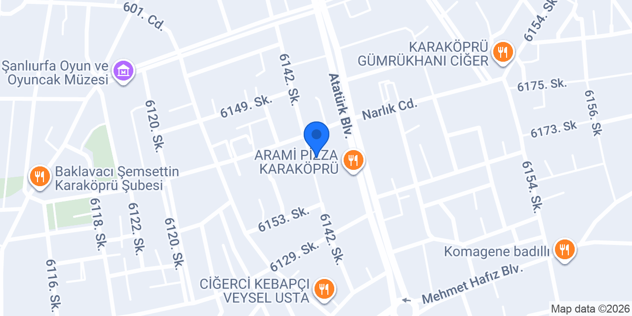 İŞLER KİTABEVLERİ ( Karaköprü Şubesi ) konumu