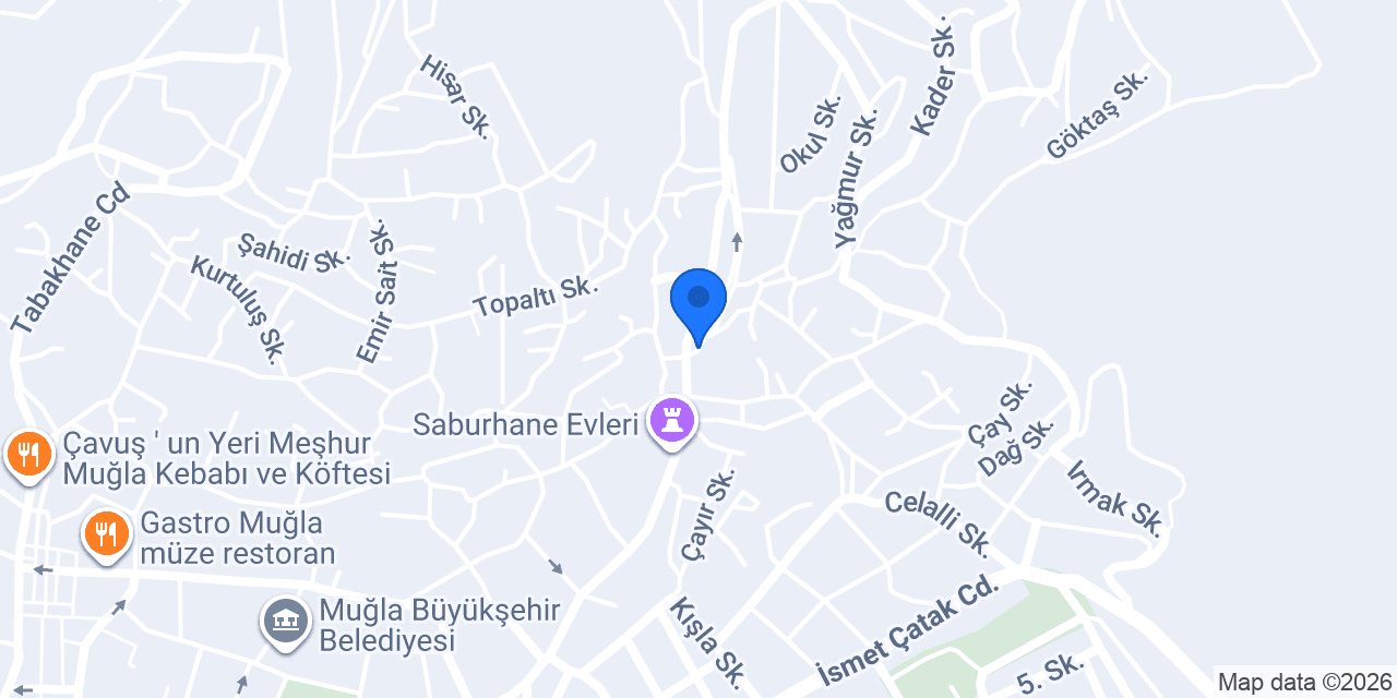 Muğla Temel ve Klinik Araştırmalar Derneği konumu
