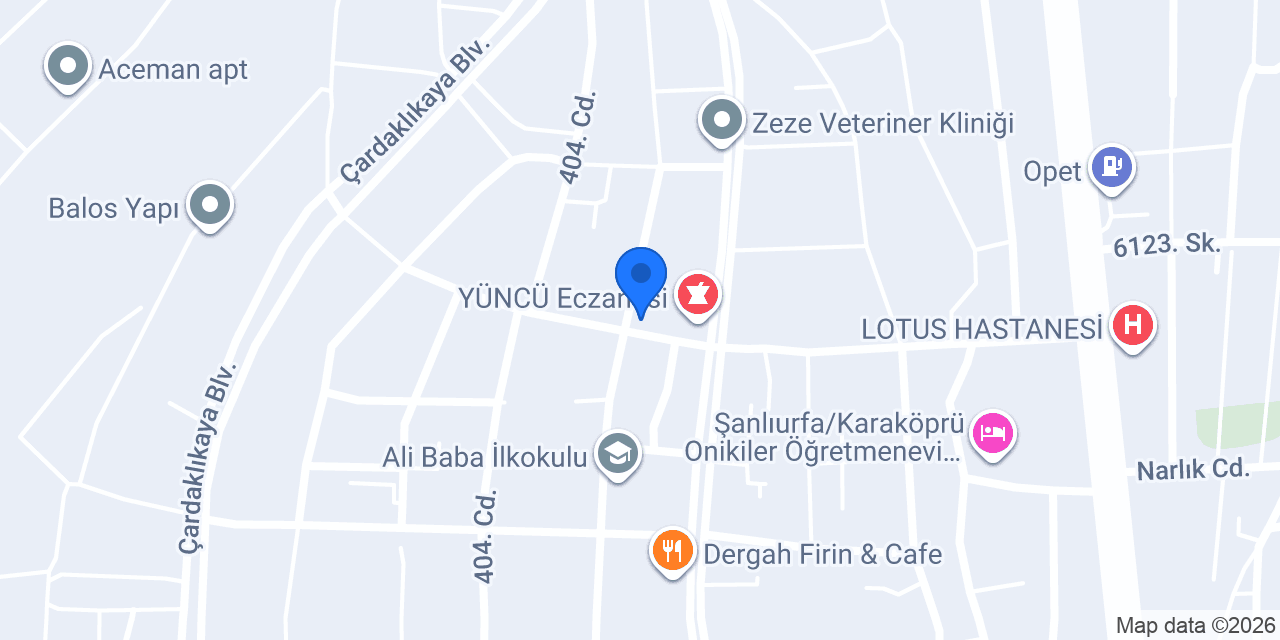 Mertcan Eczanesi konumu
