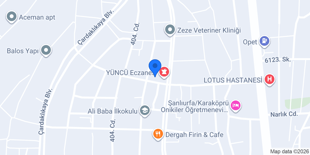 TUĞBA ECZANESİ konumu